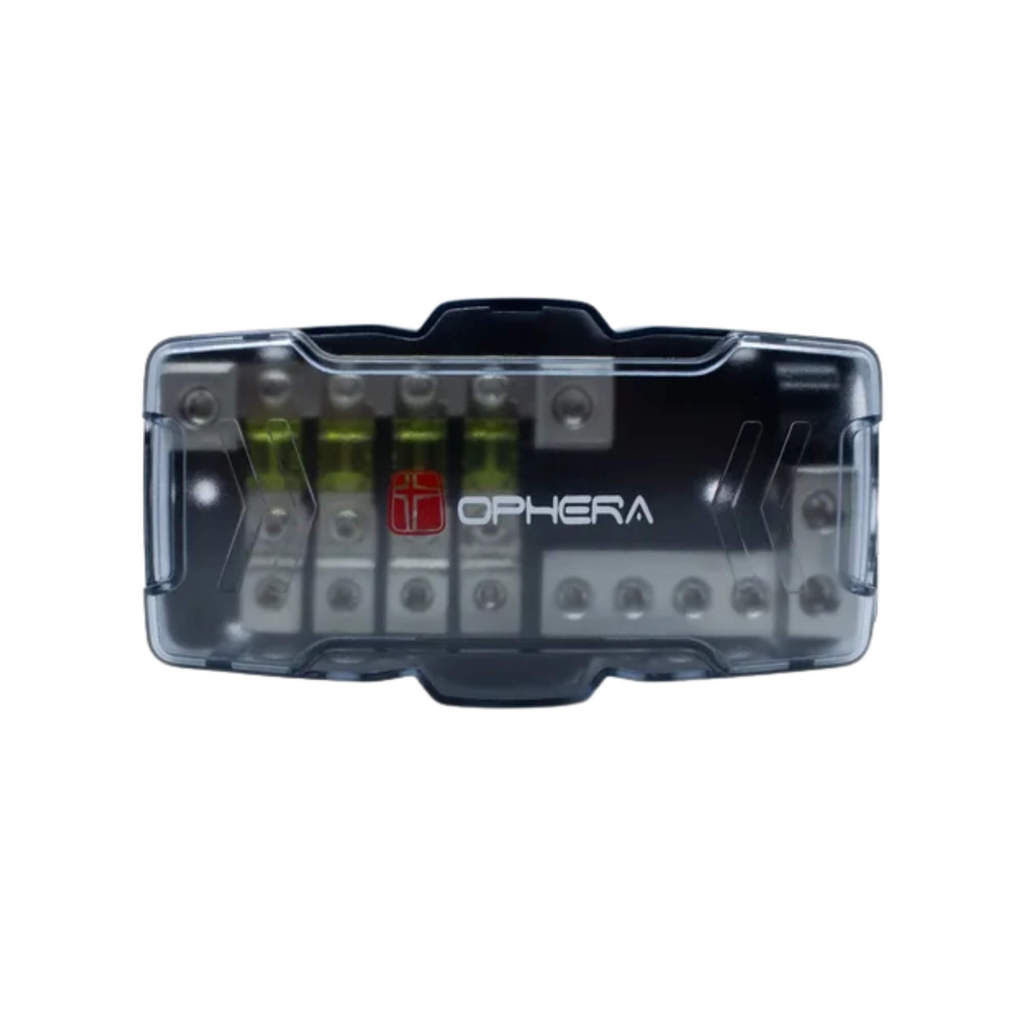 Bloco Distribuidor e Porta Fusível Signature SIG44B p/ Sistemas de Áudio Automotivo Ophera - 5438