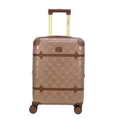 Mala de Bordo Lansay Firenze Caramelo Expansível TSA 360°