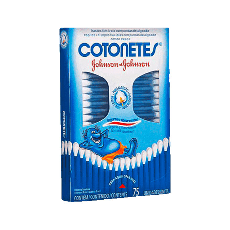 Cotonetes Hastes Flexíveis