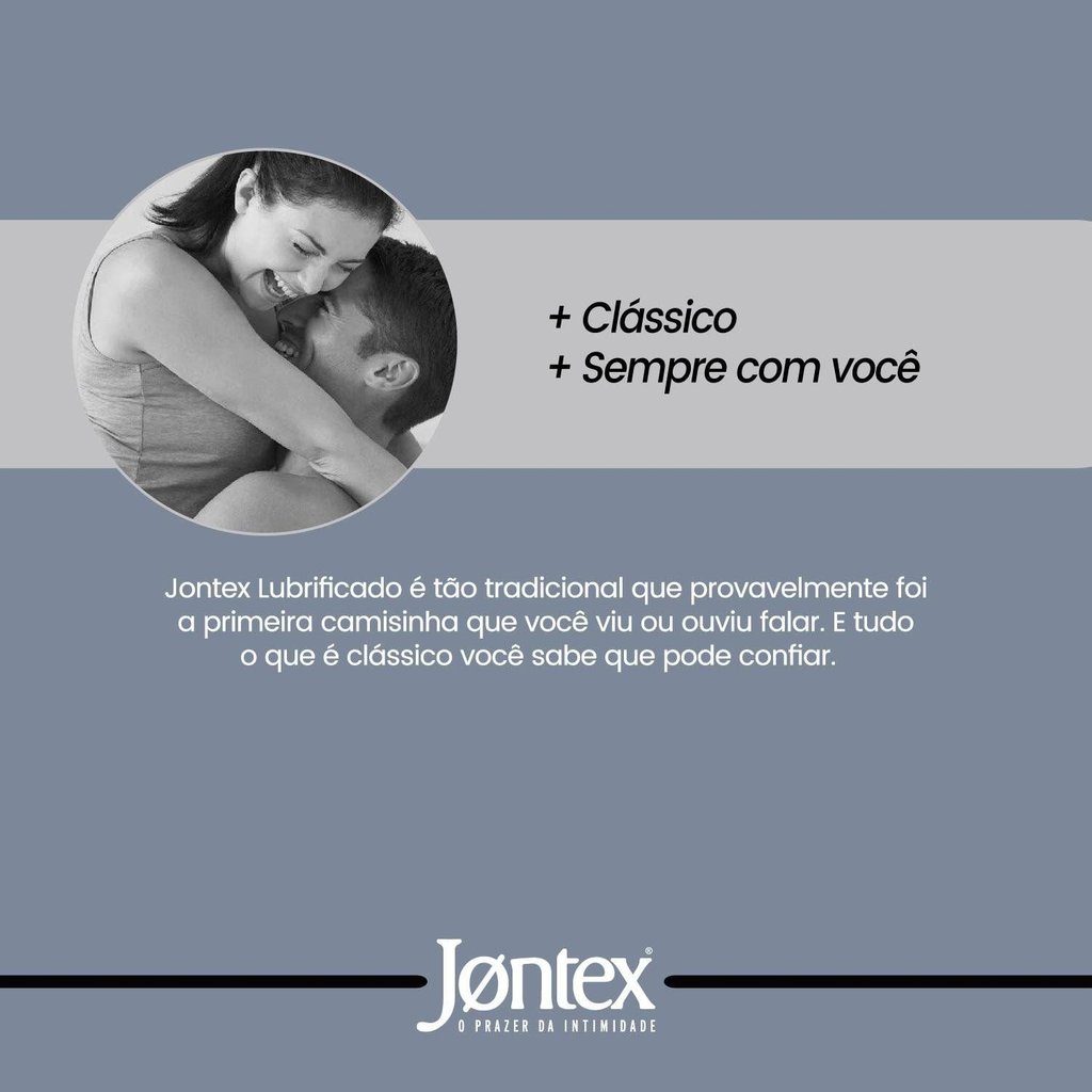 Jontex Lubrificado Preservativo Camisinha - Leve 8 Pague 7 Unidades — imagem 2 de 2