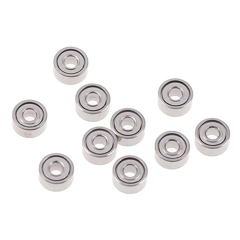10 Peças 681XZZ 1.5x4x2mm Rolamentos Em Miniatura Abertos Bola mini Girador De Rolamento De Mão