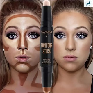 Caneta Corretiva De Base Facial De Longa Duração-Bastão De Contorno Corretor De Olheiras