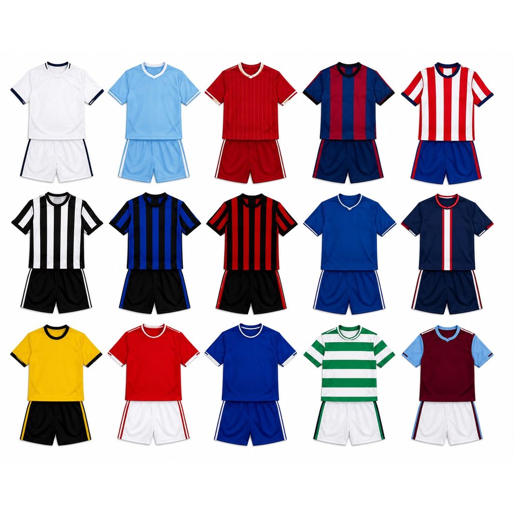 Conjunto infantil  Europeus  Ideal para Dia a Dia e Esportes