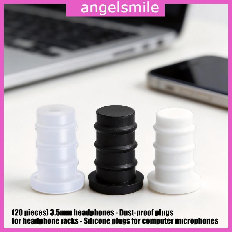 Plugues De Silicone À Prova De Poeira ANG Para Porta De Áudio De 3 5 Mm Protege Telefones , Computadores , Acessórios