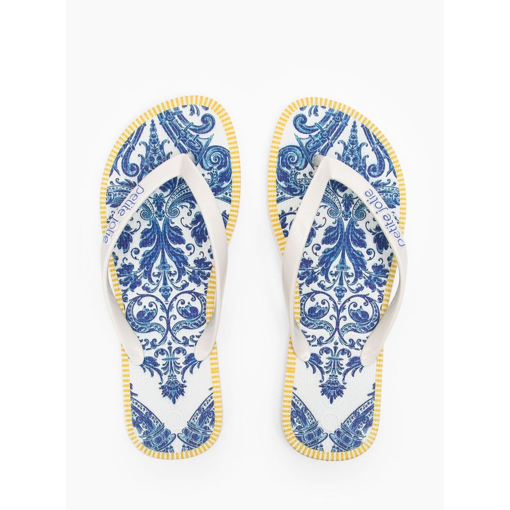 Chinelo Petite Jolie Fresh White/Arabesco PJ6969