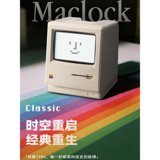 Maclock maclock despertador Retro nostálgico computador Desktop relógio decoração para casa presente criativo