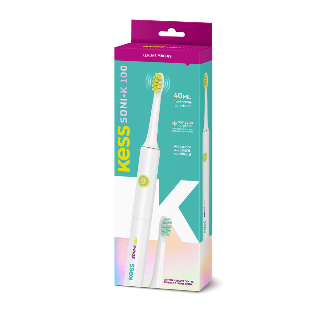Escova Dental Elétrica Kess Soni-k 100