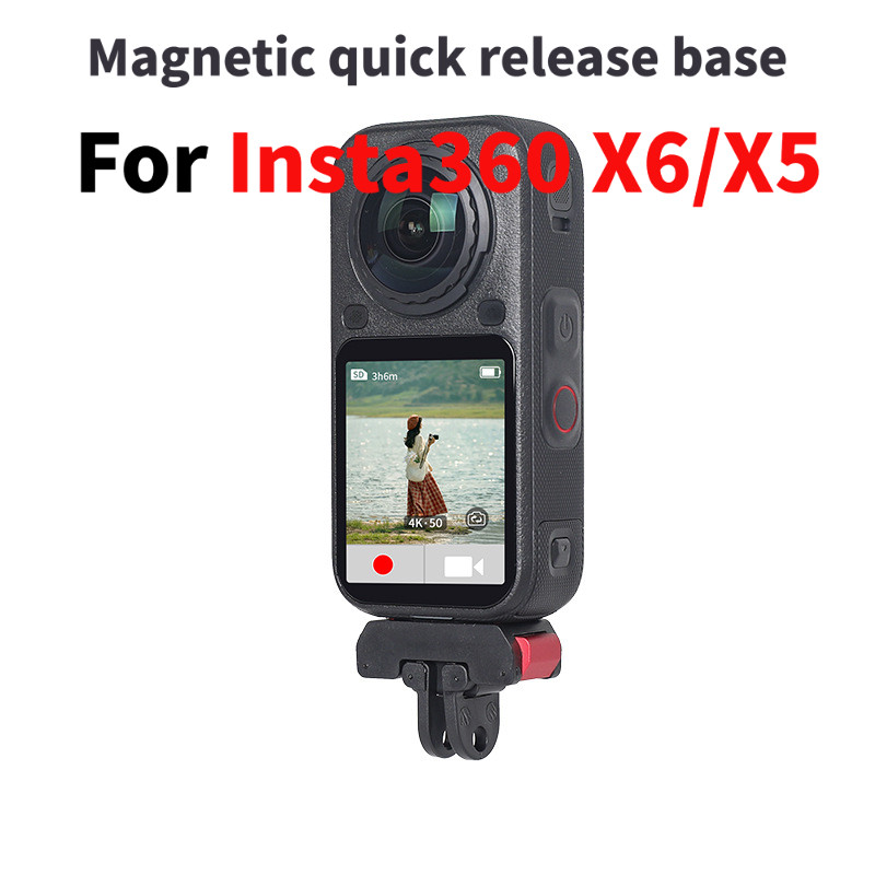 Liga De Alumínio snap Na base De Expansão De Liberação Rápida Adequada Para Insta360 Ace Pro 2/X6/X5, Magnética De inte