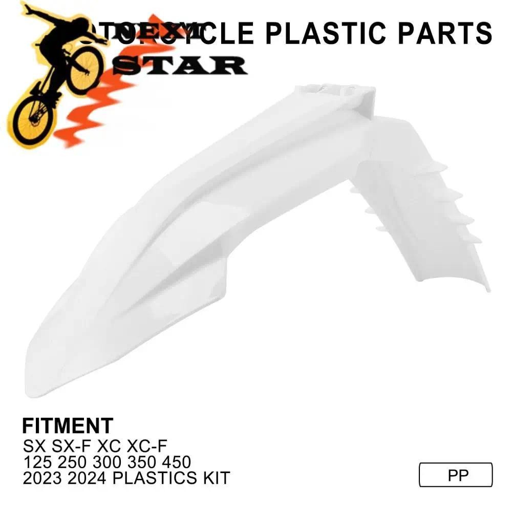 Pára-Choques Dianteiros Respingo Fender Para KTM SX-F XC-125/250/300/350/500 2023 2024 Acessórios Da Motocicleta Peças D