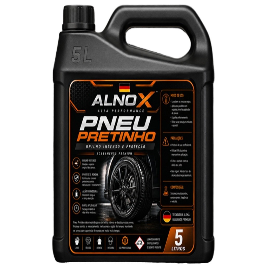 PNEU PRETINHO, LIMPA PNEU, SELANTE DE PNEU BABA DE CAMELO
