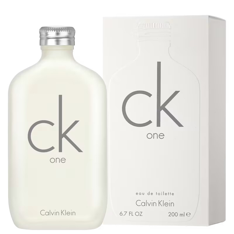 CK One Calvin Klein Eau de Toilette - Perfume Unissex 200ml