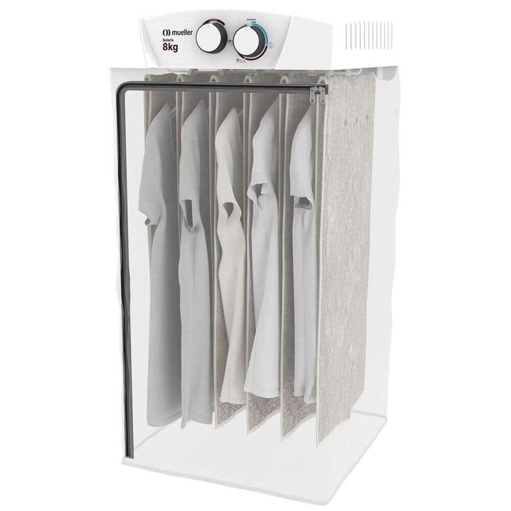 Secadora de Roupas de Parede Mueller Solaris 8Kg, Ar quente e frio, 220 Volts