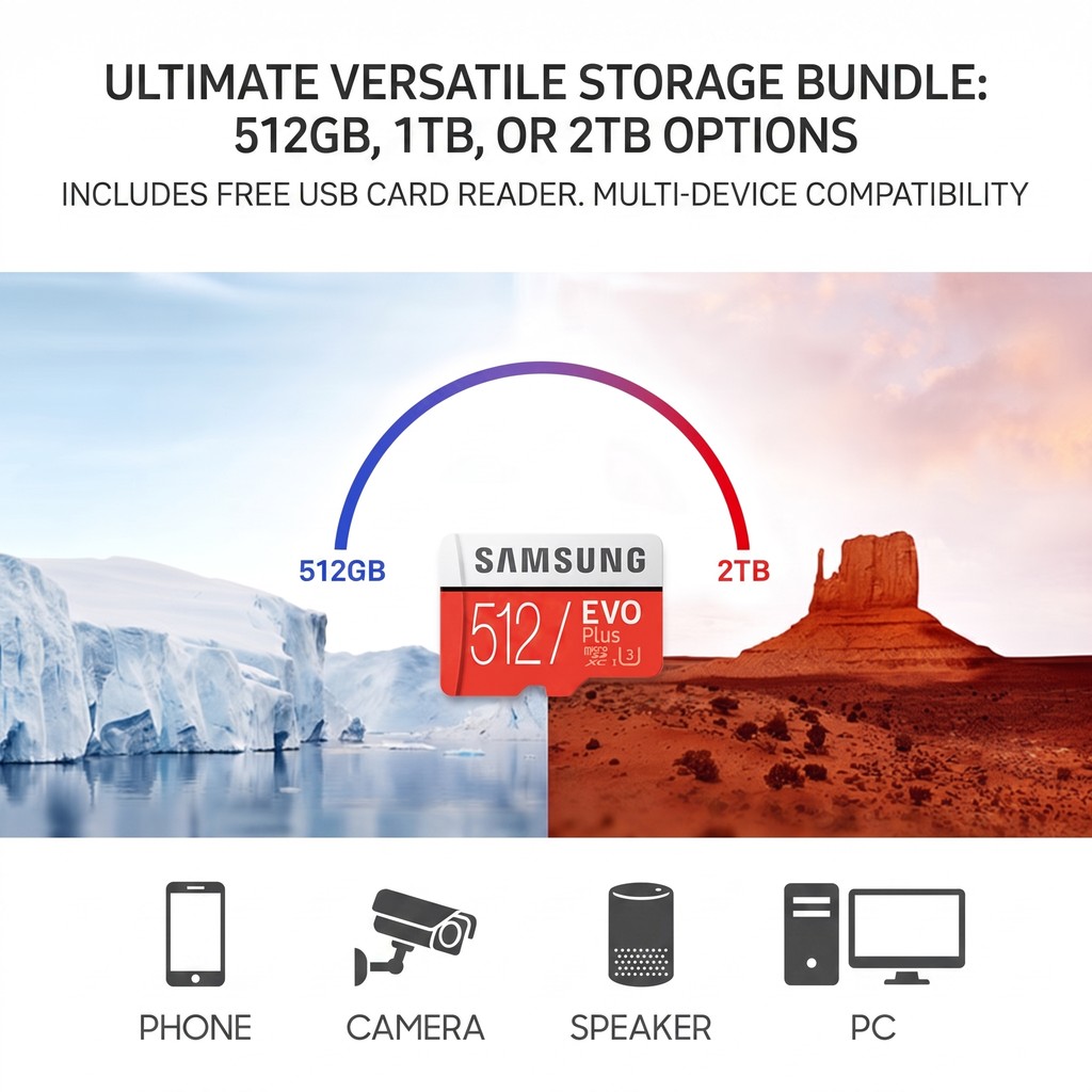 Cartão de memória TF Cartão de memória 2 TB 1tb 521G✈ Cartão de memória Mini SD de alta velocidade adequado para tablet/
