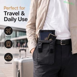 DYRUIDOJ1 Mini Bolsa Carteira , De Cinto Masculina Com Compartimento Oculto Bloqueio De RFID , De Cintura Antirroubo