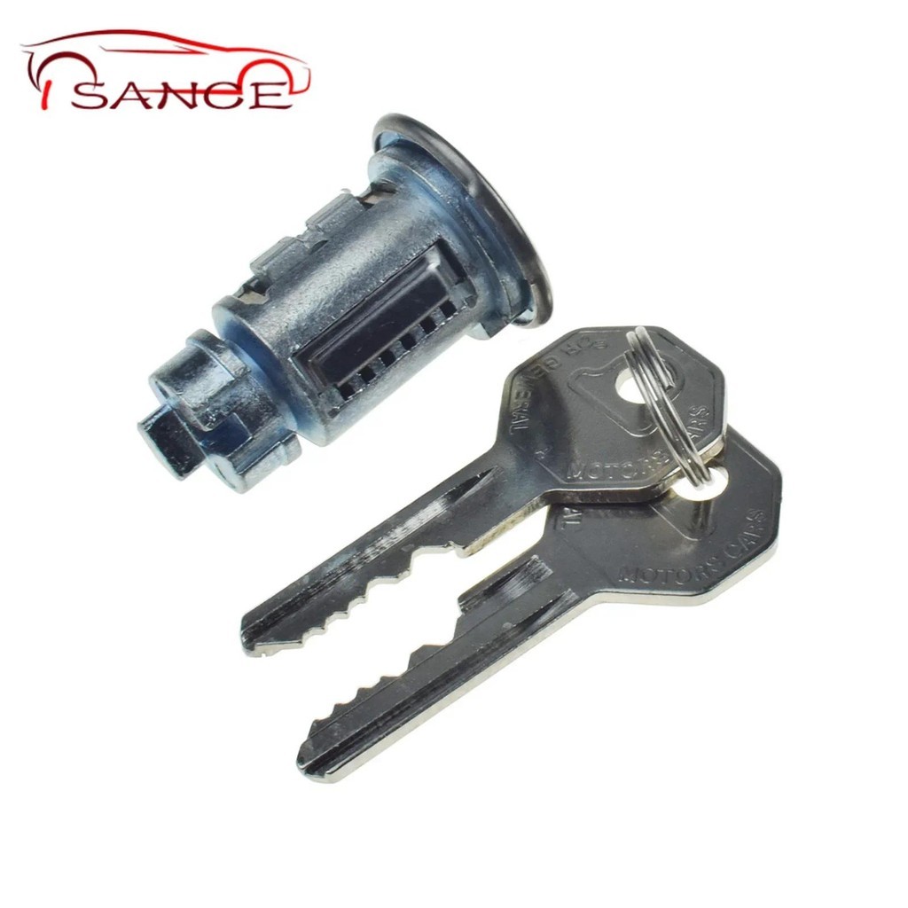 Cilindro De Bloqueio De Chave Do Interruptor De Ignição E Chaves GM US-22L Para Chevrolet Buick Olds Cadillac Impala 193