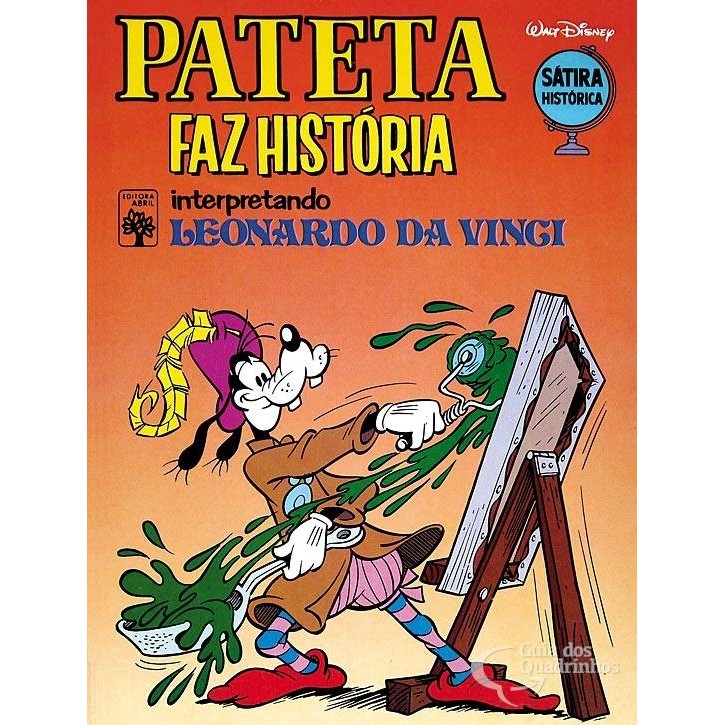 PATETA FAZ HISTÓRIA: LEONARDO DA VINCI VOLUME 1 autor ABRIL