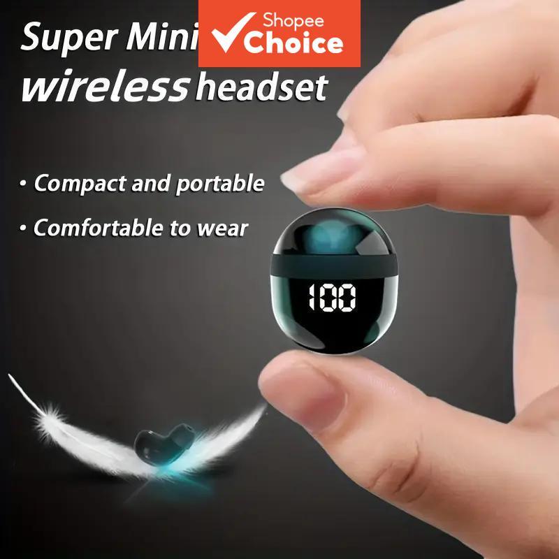 Fones de ouvido SK18 com design in-ear, cancelamento de ruído, fones TWS com display digital, fones de ouvido Bluetooth