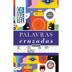 Livro Coquetel Espiral Palavras Cruzadas | Vol. 19 | Nível Médio