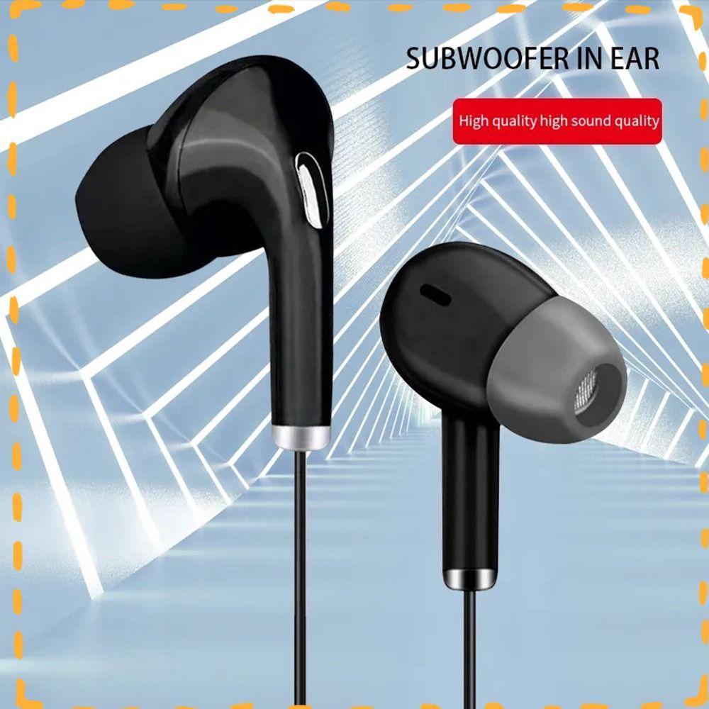 Fone De Ouvido Com Fio , Fones Intra-Auriculares De 3.5 Mm Graves Profundos De Alta Definição Cancelamento De Ruído Para