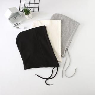 Chapéu falso colar com capuz cachecol xale cinta moletom de uma peça combinando roupas separadas combinando chapéu falso
