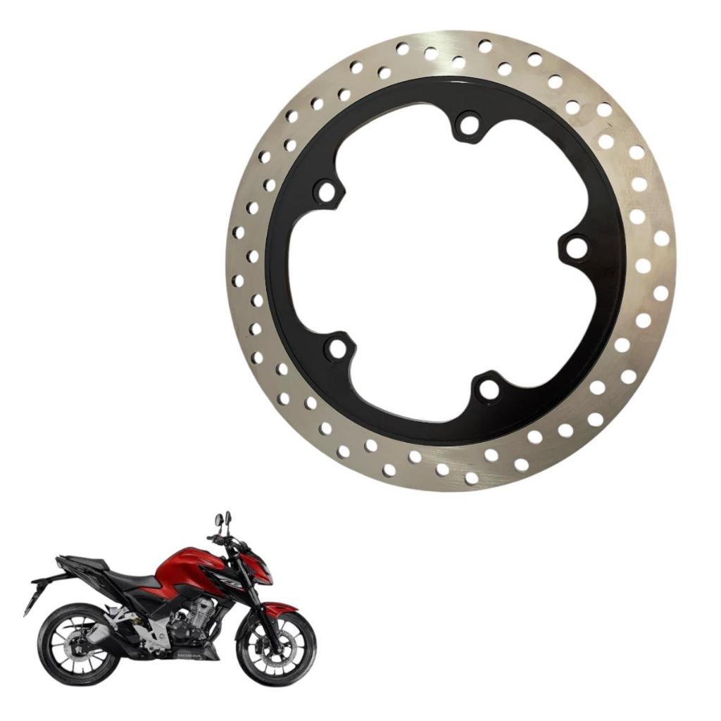 Disco De Freio Dianteiro Moto Honda Cb 300f Twister Ano 2024 — imagem 2 de 2
