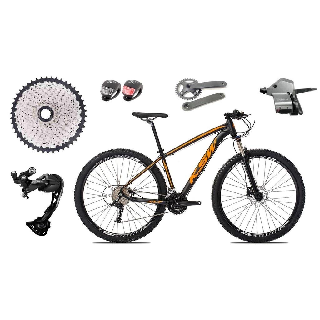 Bicicleta 29 Ksw 1x9v Alivio Trava Freio Hidráulico K7 11/40