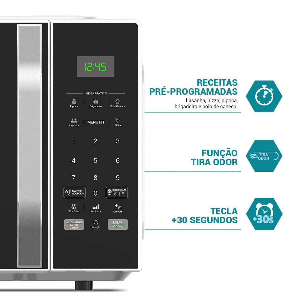 Micro-ondas Philco 25L Função Tira Odor PM27 · foto 2