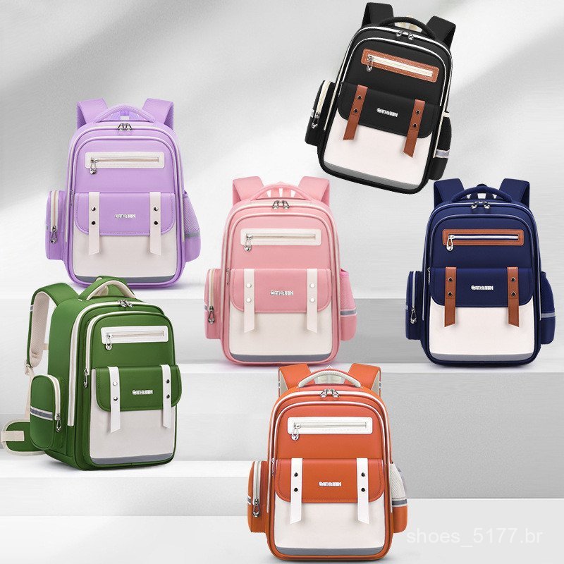 Mochila infantil YUUK para meninos e meninas, com design de nuvens grandes, alívio de peso e grande capacidade, para uso