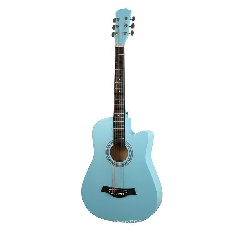 Guitarra acústica Original guitarra acústica 127cm completa Basswood brilhante guitarra acústica Cross-Border