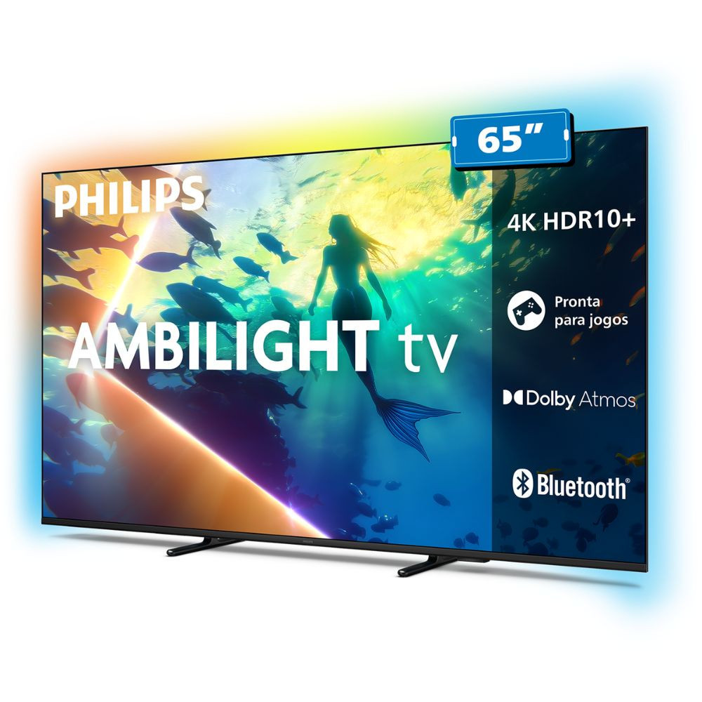 Smart Tv 65 Philips 4K 65PUG8100/78 Ambilight — imagem 2 de 2