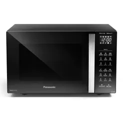 Micro-ondas Intuitive+ Panasonic GT68 com SmartSense e Grill 30L Black Glass - NN-GT68LBRU