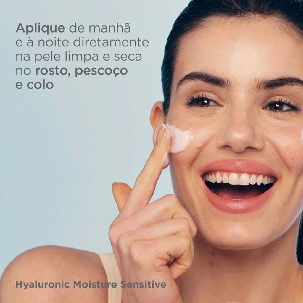 Creme Facial Isdin Hyaluronic Moisture Sensitive Skin 50g — imagem 2 de 2