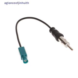 [aglanceofjinhui] Adaptadores Universais De Antena De Rádio Estéreo FM Para Carro Cabo Fakra Z Macho Conversor De Plugue