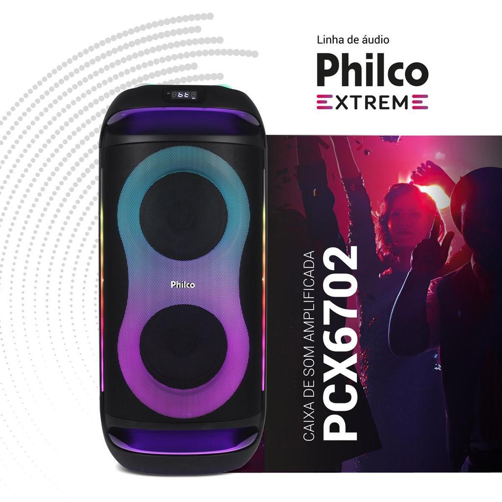 Caixa de Som Philco Extreme Ex Bass 800W PCX6702 · foto 2