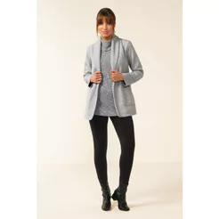 Calça Feminina Ajustada Molecotton Marialícia Preto