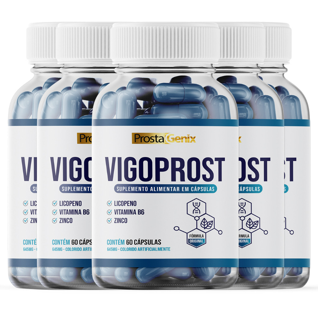 5 Vigoprost Premium 60 capsulas | Original do anúncio ENVIO IMEDIATO em Oferta na Shopee