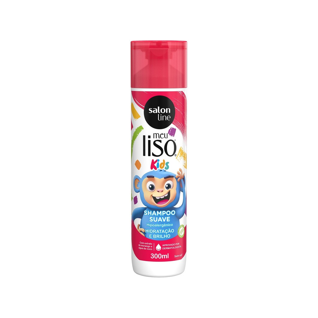 Meu Liso Kids Shampoo 300ML em Oferta na Shopee