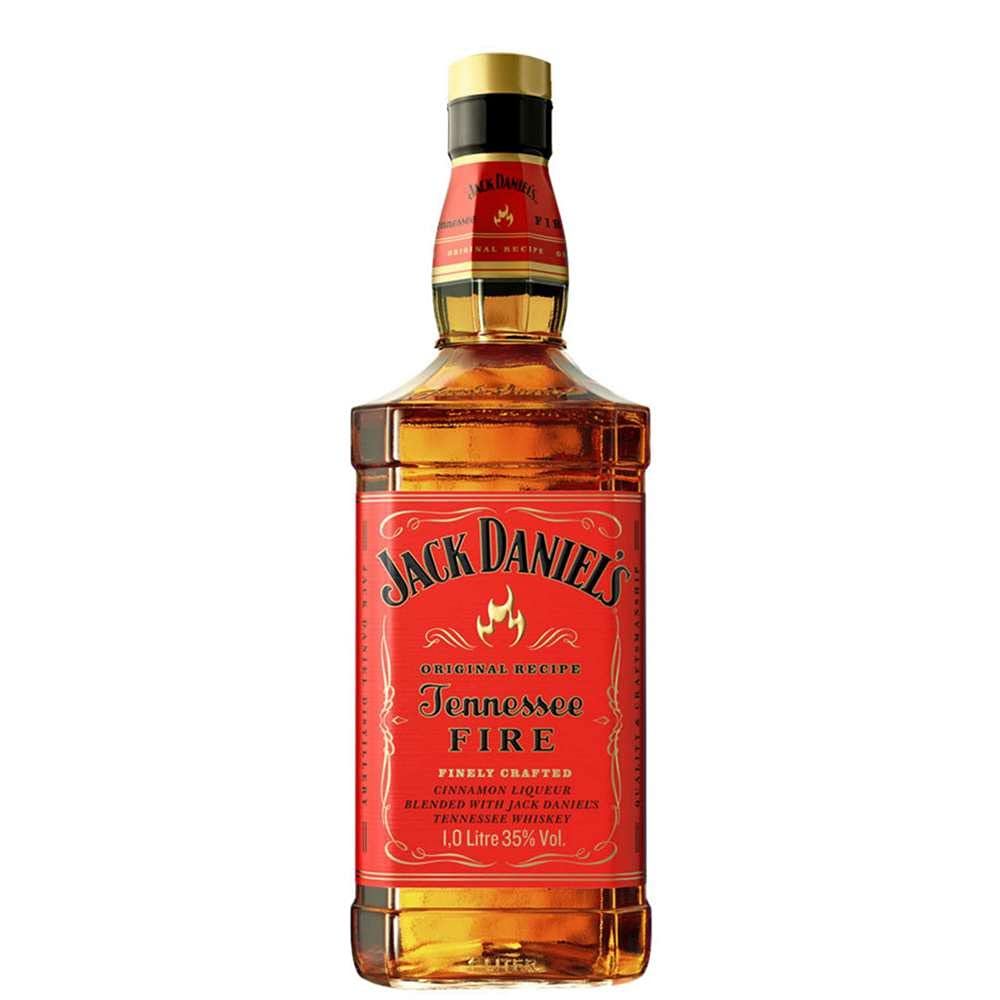 WHISKY JACK DANIELS FIRE CANELA 1000ML