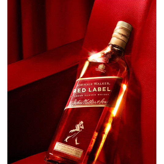 WHISKY JOHNNIE WALKER RED LABEL 750ML em Oferta na Shopee