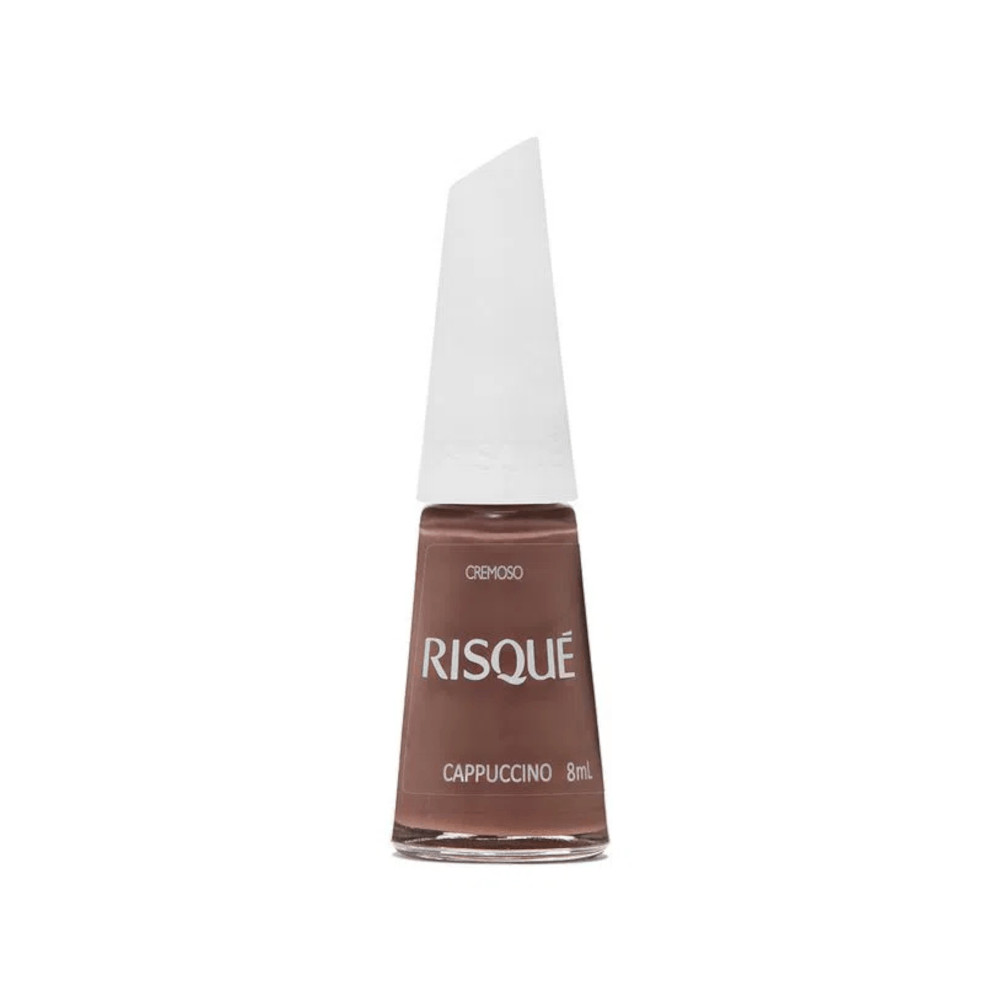 Esmalte Risqué Nudes Cremoso Cappuccino em Oferta na Shopee
