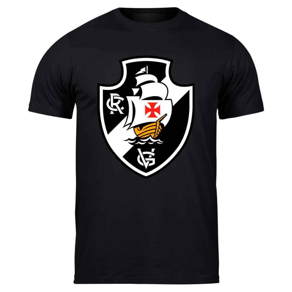 Camiseta Algodão Premium Vasco Da Gama Camisa Gigante da Colina Moda Plus Size Tecido Cortável Espec