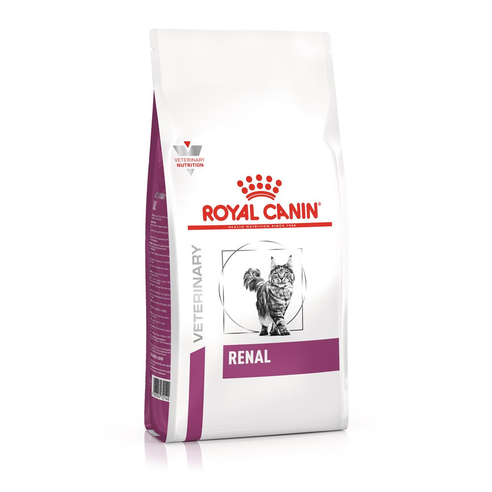 Ração Seca Veterinary Diet Renal para Gatos com Insuficiência Renal 4Kg Royal Ca