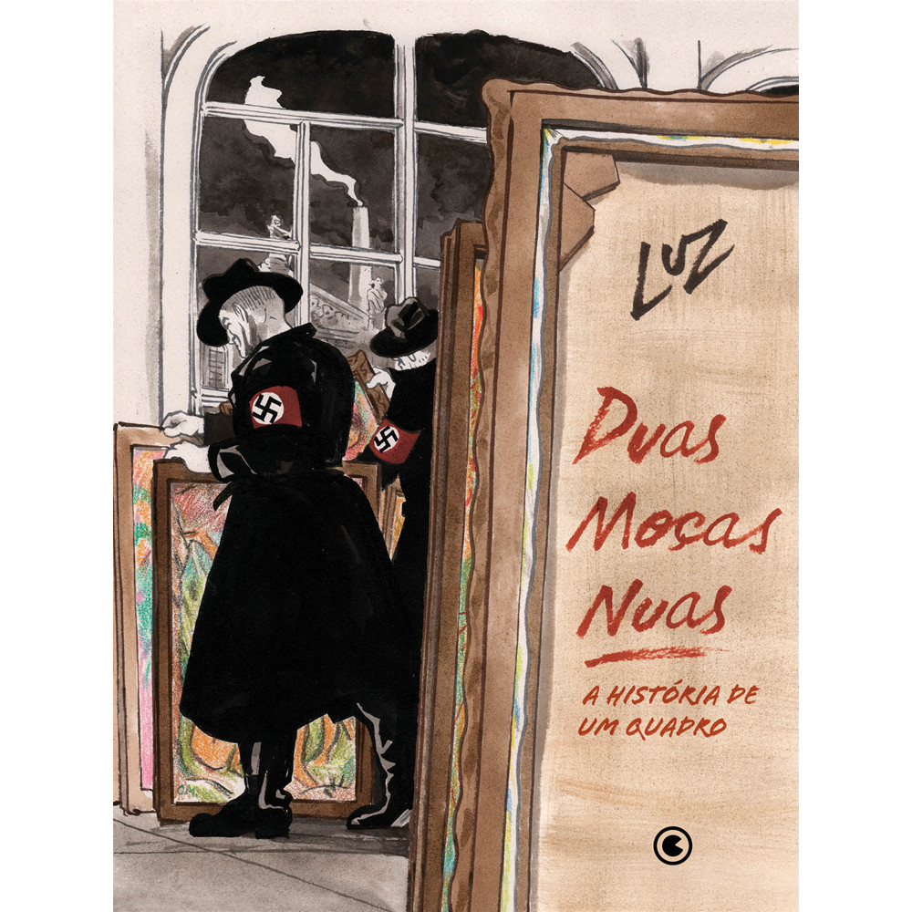 Capa do livro Livro - Duas Moças Nuas - A história de um quadro - por Luz Luz - Editora Conrad