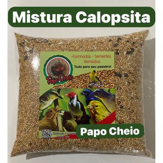 Mistura Calopsita / Piriquito / Agapornis / Personata à granel 5kg em Oferta na Shopee