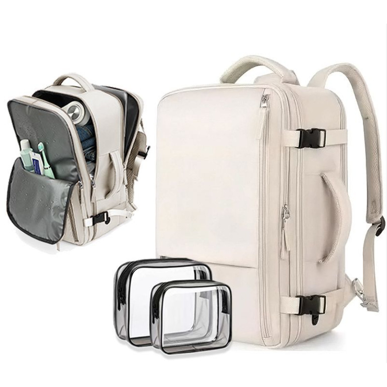 Mochila de viagem de negócios três em um de grande capacidade, elegante e versátil em Oferta na Shopee