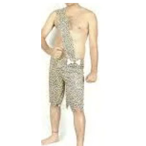 Fantasia Homem da Caverna Premium para Festas