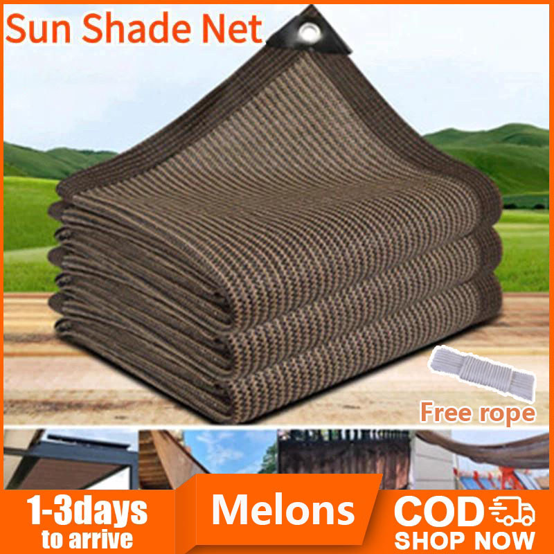 Alta Qualidade 12PIN 95 % Anti UV Sun Sombra Net Taxa De Sombreamento Para Jardim Fazenda Toldos Ao Ar Livre Capa Do Car