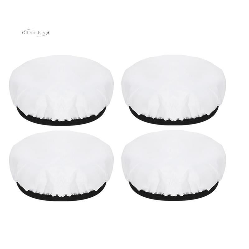 4 Pces 18cm Difusor De Luz , Macio Da Sombra Lâmpada Branca Tampa , Para Refletores Estroboscópicos Do Estúdio