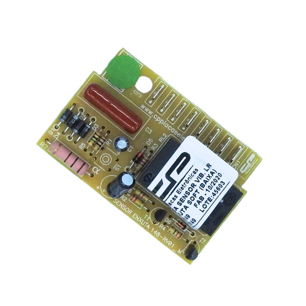 Placa Sensor Vibracao Alta Lav Enxuta Futura Cp Bivolt - 0225