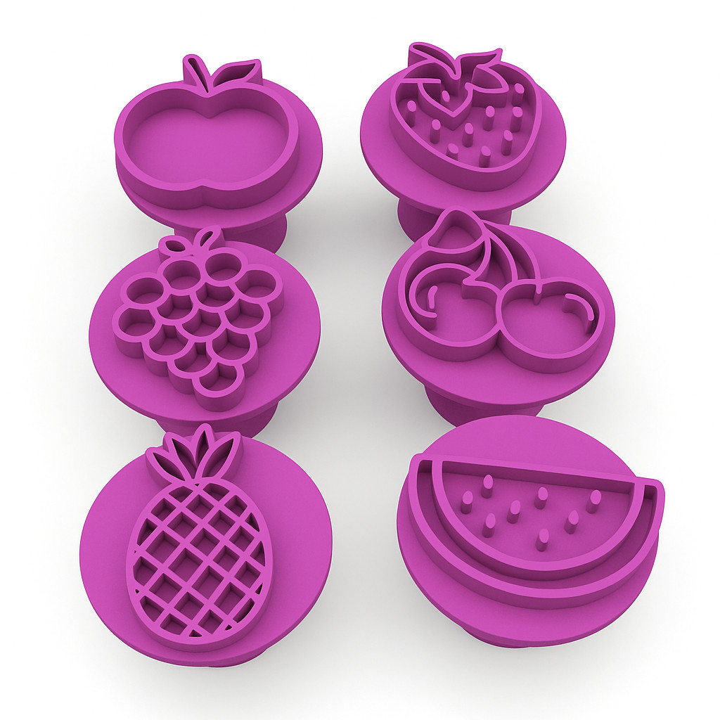 Kit Carimbo Marcador Brigadeiros FRUTAS UVA ABACAXI MAÇA Molde Festa Confeitaria Aniversario Brigadeiros em Oferta na Shopee